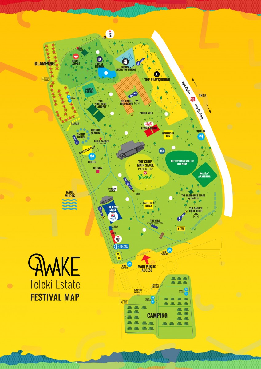 AWAKE Festival MAP