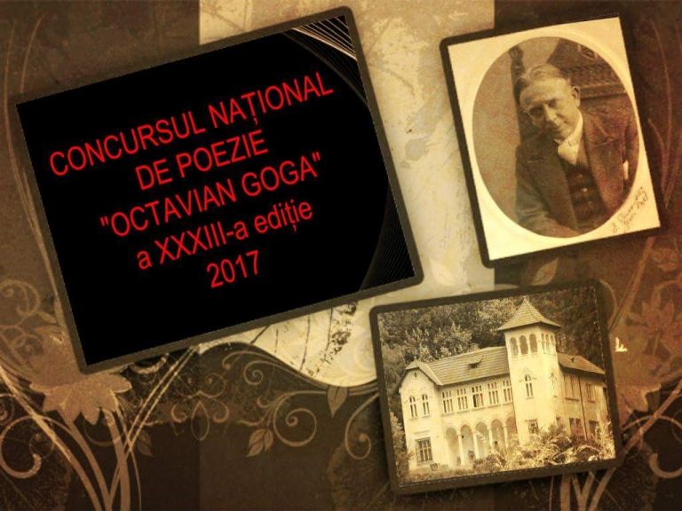 Concursul Național de Poezie „Octavian Goga” 3 Concursul Național de Poezie „Octavian Goga”