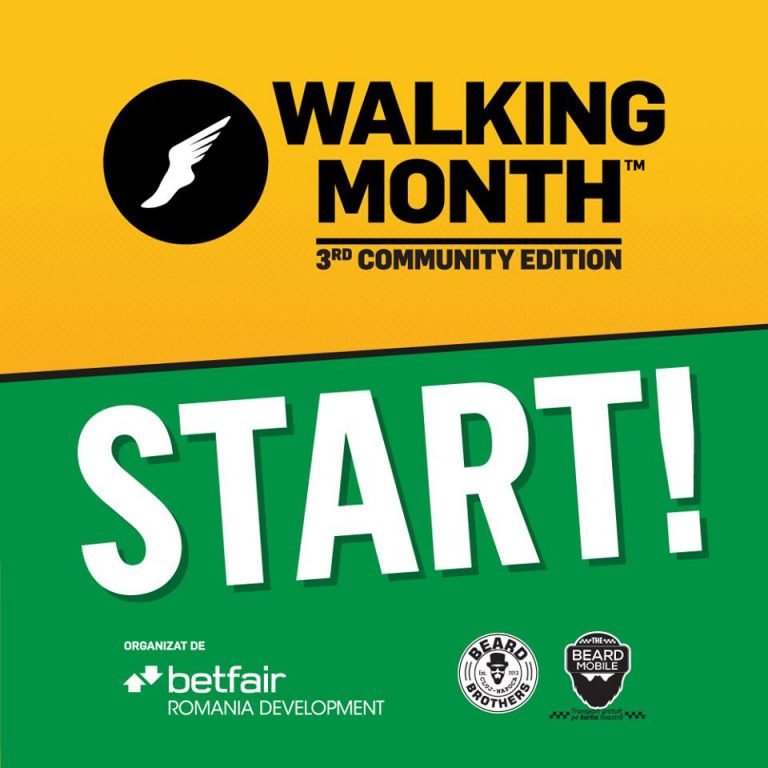 A început Walking Month. Peste 1700 de clujeni vor renunţa la maşini şi vor umbla pe jos pentru o cauză nobilă 6 start WM2017