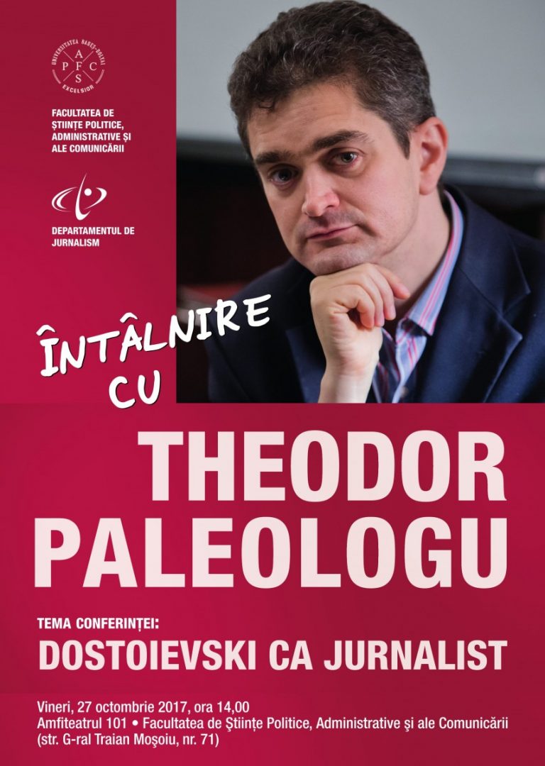 Theodor Paleologu va fi prezent la Simpozionul Național de Jurnalism 3 Theodor Paleologu