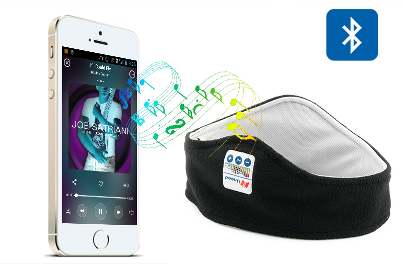banderola cu casti bluetooth 98 dB si hands free 5