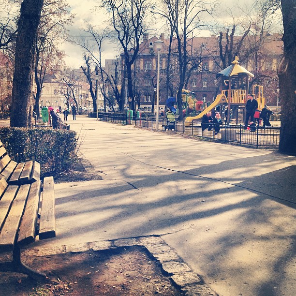 parcul cu mere