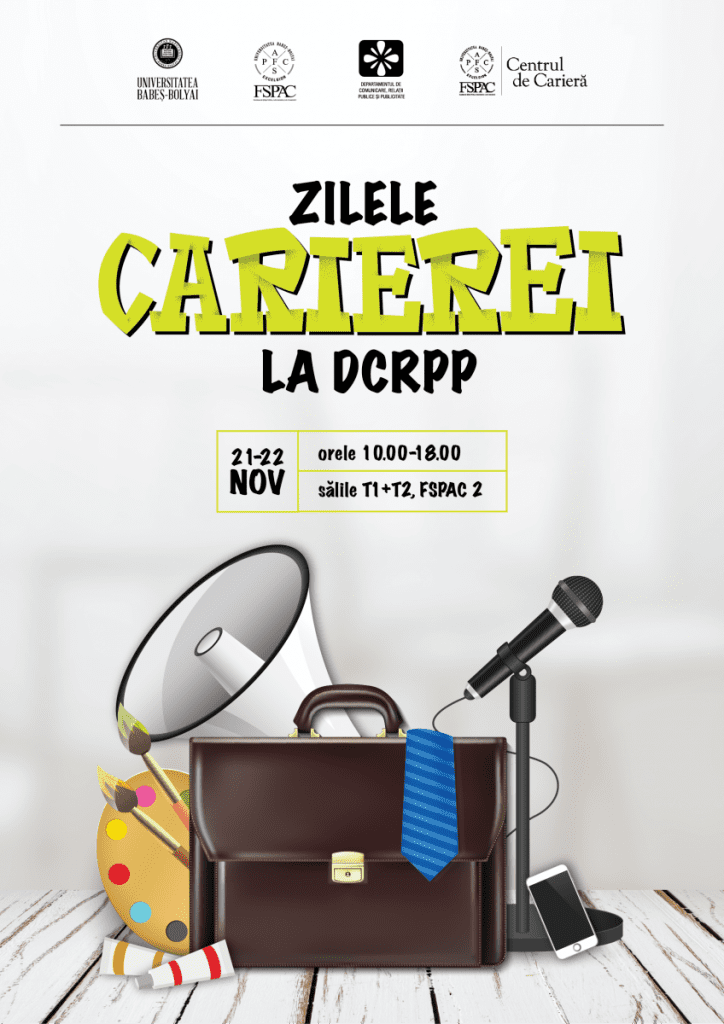 Afis Zilele Carierei DCRPP