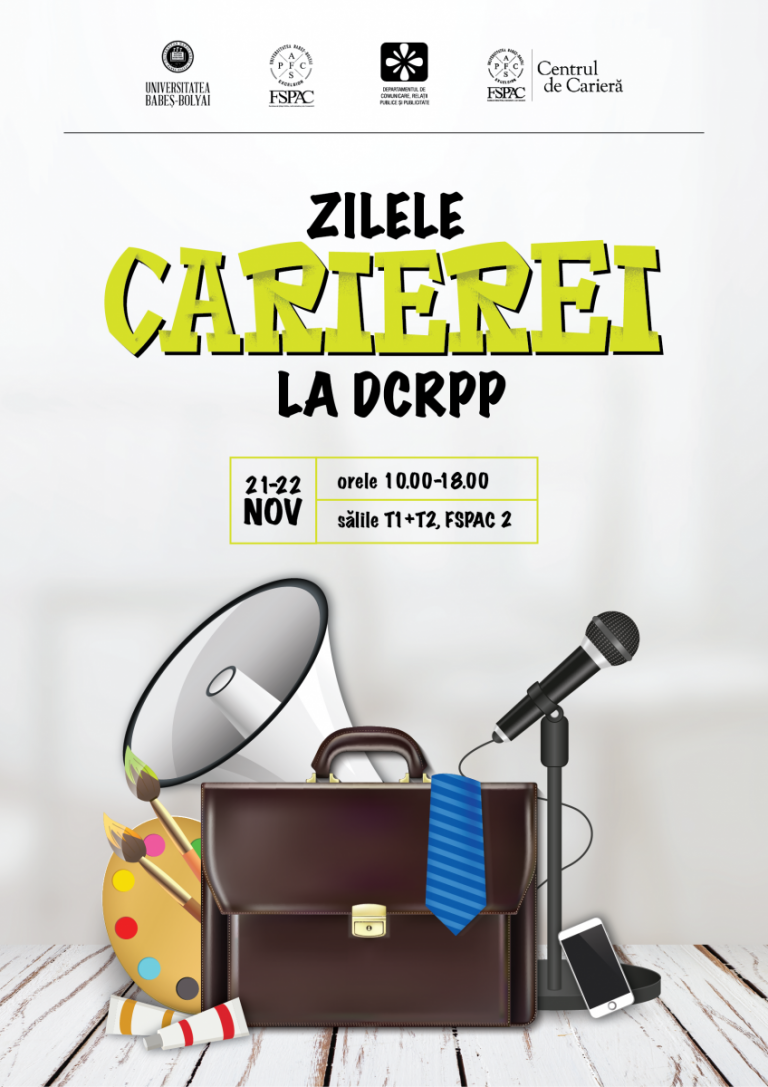 Afis Zilele Carierei DCRPP