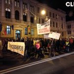 Sute de persoane au protestat duminică la Cluj