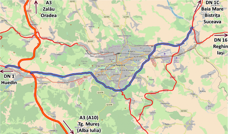 cand va fi construita centura clujului