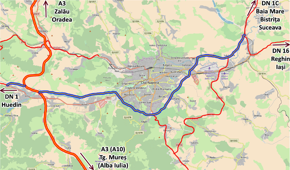 cand va fi construita centura clujului