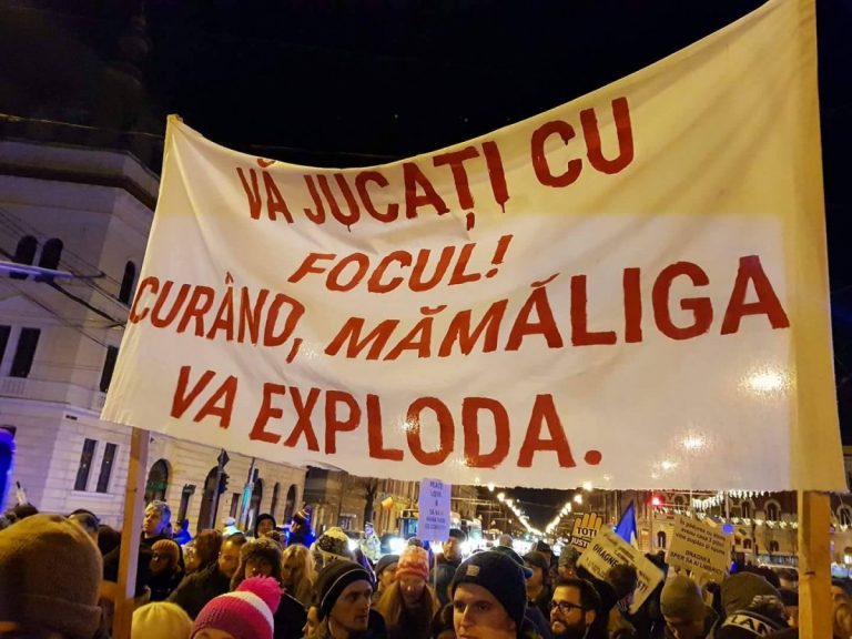 protest cluj 23 decembrie