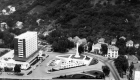 Hotel Napoca Cluj vazut din avion