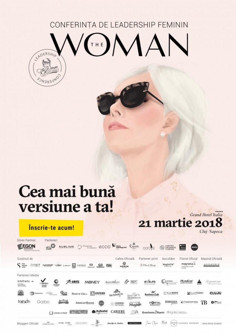 Companii de renume internațional vor fi prezente la conferința The Woman 9 speakeri the woman 2018 cluj