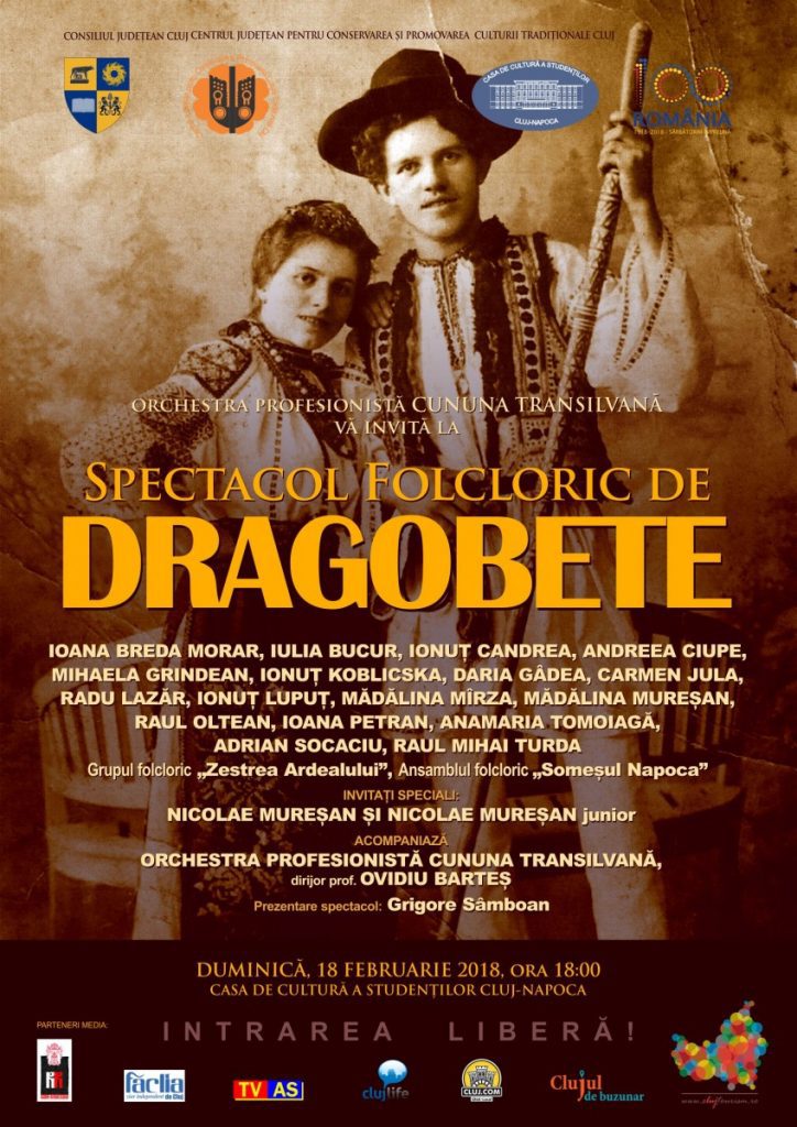 spectacol dragobete cluj