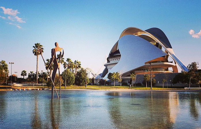 Valencia city of arts and sciences
