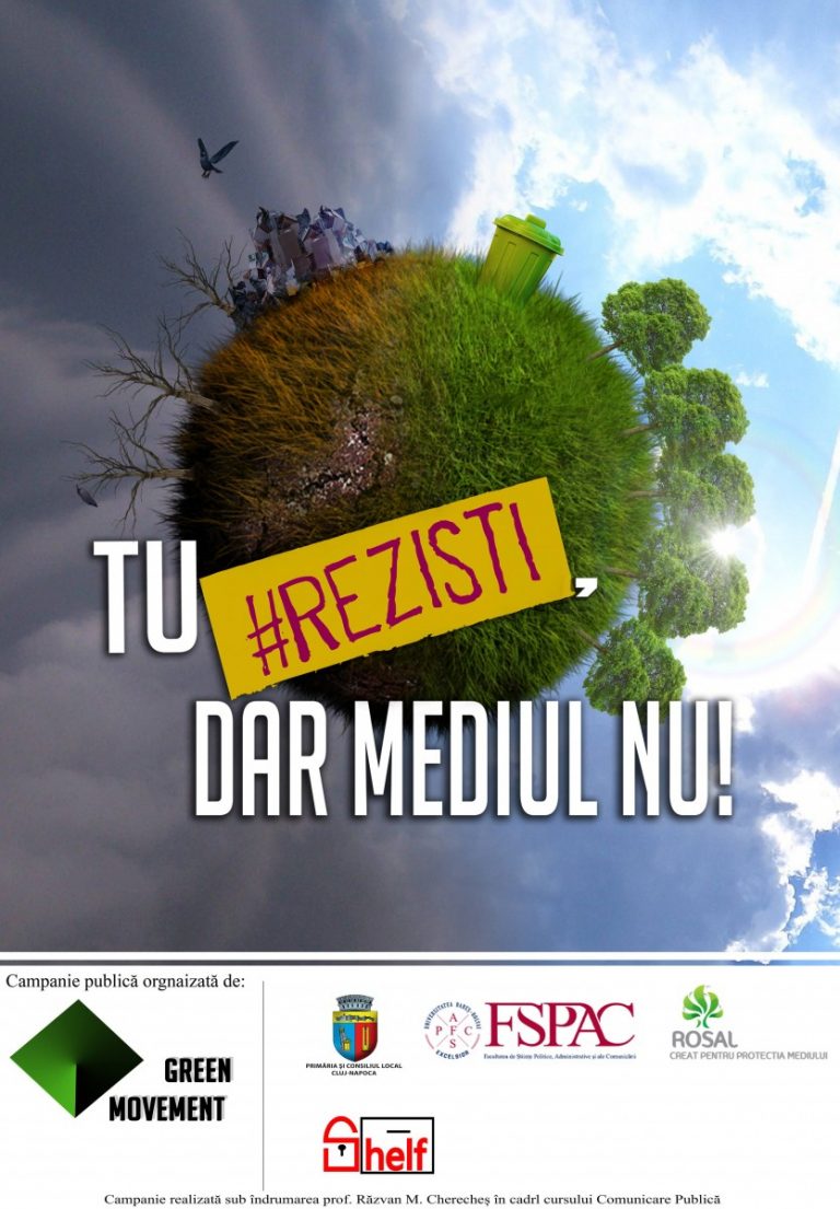 "Tu #REZISTI, dar mediul nu!" - campanie de ecologizare în Parcul Feroviarilor din Cluj-Napoca 3 ecologizare parcul feroviarilor cluj „Tu #REZISTI, dar mediul nu!”