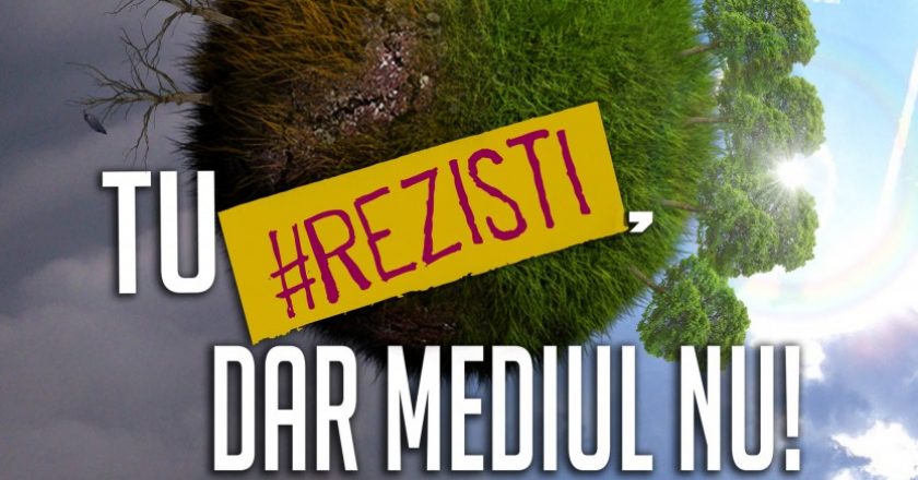 ecologizare parcul feroviarilor cluj „Tu #REZISTI, dar mediul nu!”