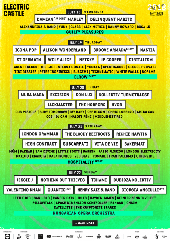 program electric castle 2018