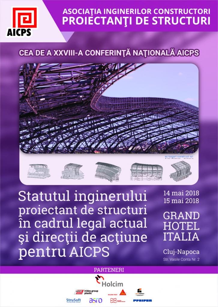 Conferință Națională a Asociației Constructorilor Proiectanți de Structuri (AICPS)