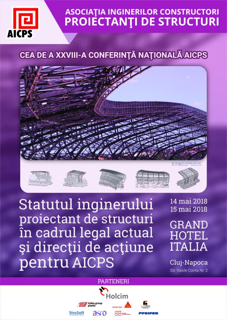 Conferință Națională a Asociației Constructorilor Proiectanți de Structuri (AICPS)