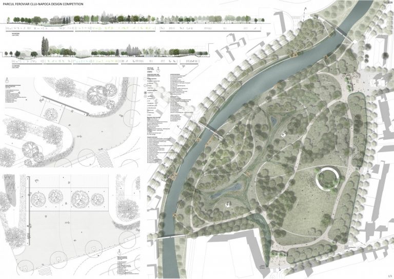 Parcul Feroviarilor din Cluj-Napoca va fi reamenajat | A fost desemnată echipa câştigătoare a concursului internațional de soluții