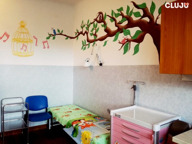 Un etaj al Clinicii Pediatrie III din Cluj a fost renovat de Rotaract Cluj-Napoca Visio şi Beard Brothers