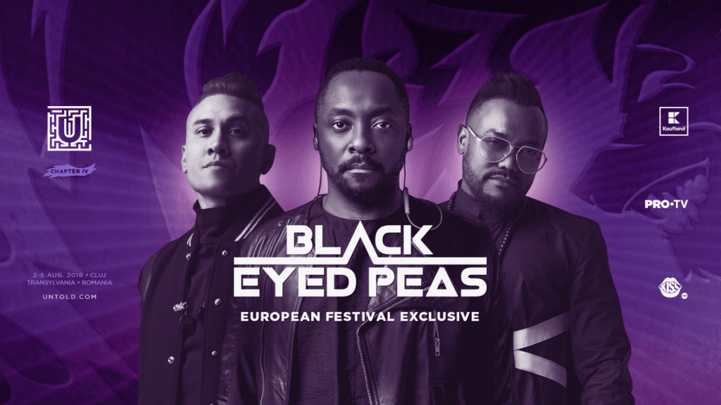 Celebra trupa Black Eyed Peas vine la Cluj! Americanii vor cânta pe scena UNTOLD