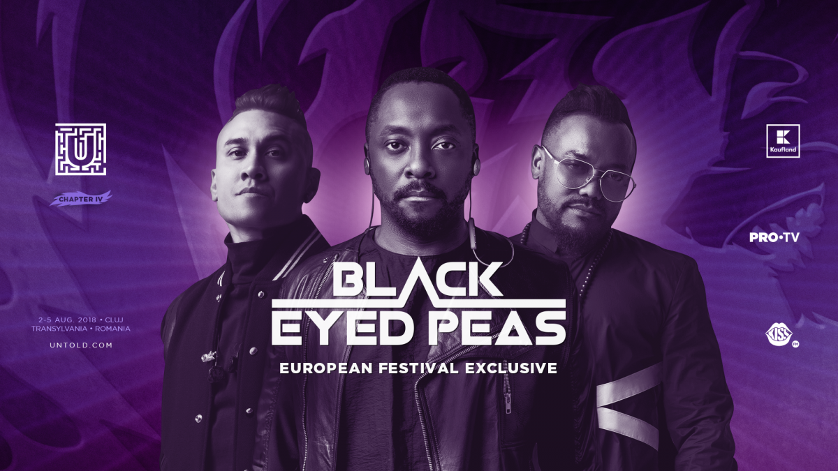 Celebra trupa Black Eyed Peas vine la Cluj! Americanii vor cânta pe scena UNTOLD