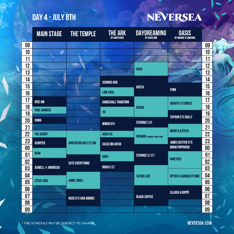 DAY 4 neversea 2018