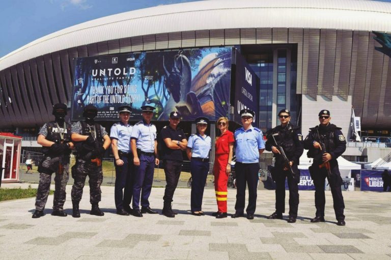 Peste 1200 de jandarmi, poliţişti, pompieri clujeni vor fi la datorie în perimetrul festivalului UNTOLD