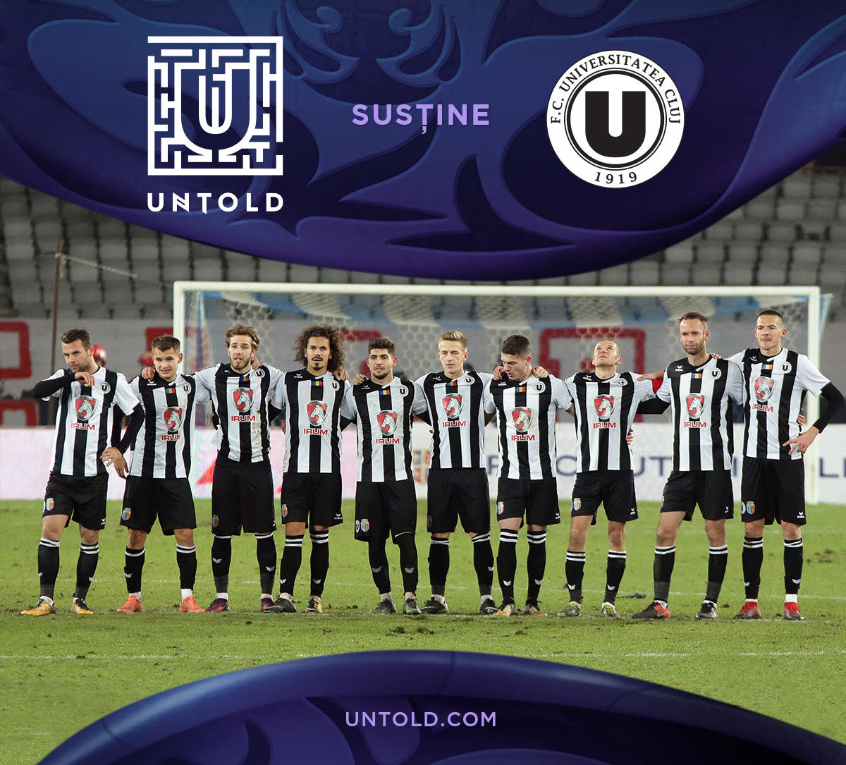 Festivalul UNTOLD devine sponsor oficial al echipei de fotbal FC Universitatea Cluj