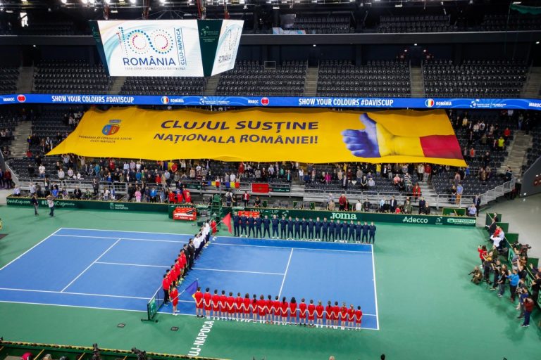 Meciul România - Polonia din cadrul Cupei Davis se va juca la Cluj- Napoca, pe zgură