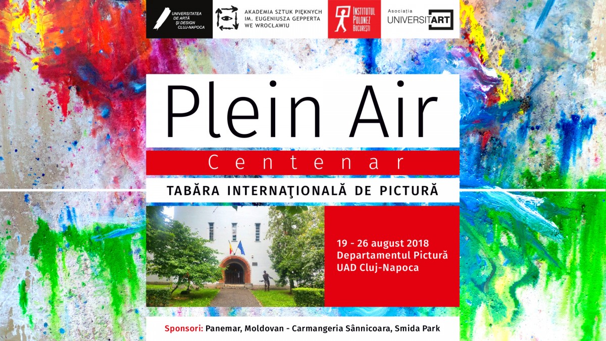 Premiera verii la UAD Cluj-Napoca: tabăra internaţională de pictură