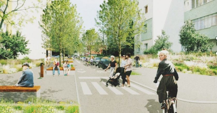 O stradă din Cluj-Napoca va deveni prima stradă SMART din România
