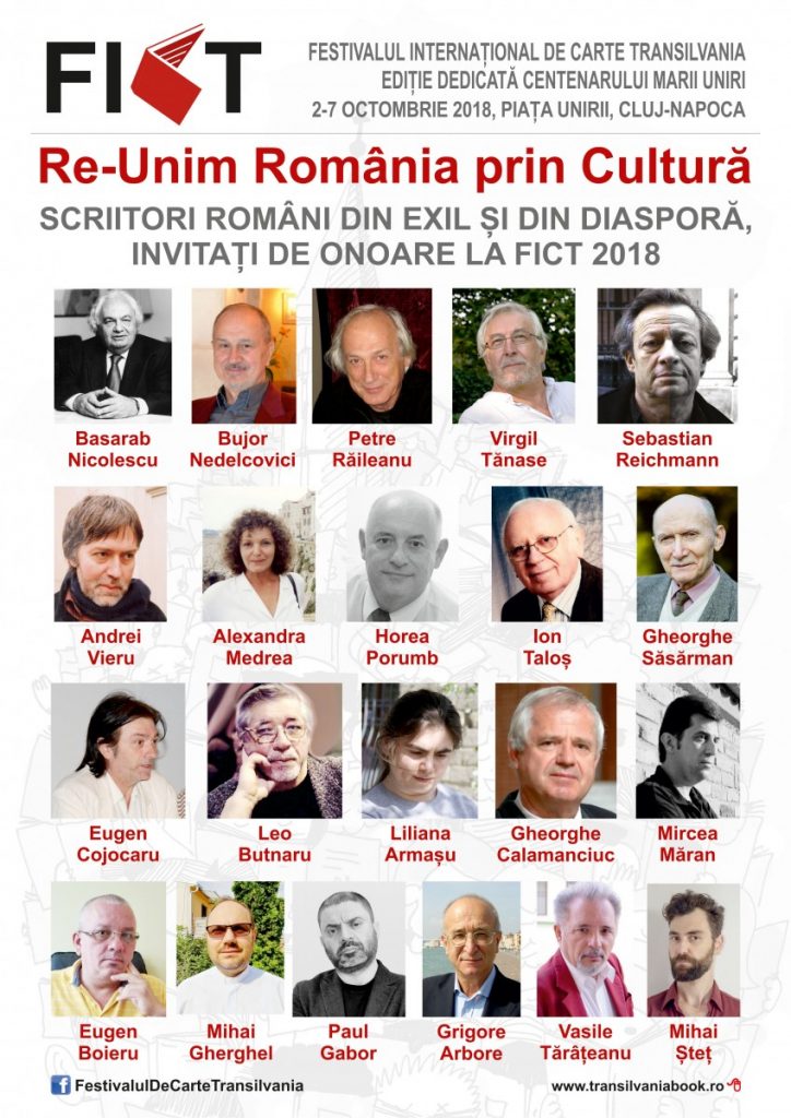 invitati Festivalul Internațional de Carte Transilvania