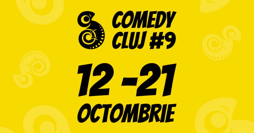 Stand-up, teatru, filme de comedie și multe surprize la cea de-a noua ediție Comedy Cluj