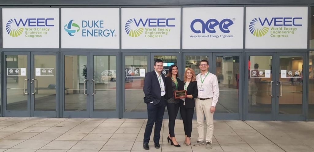FOTO | Universitatea Tehnică din Cluj-Napoca a fost premiată în cadrul World Energy Engineering Conference (WEEC)