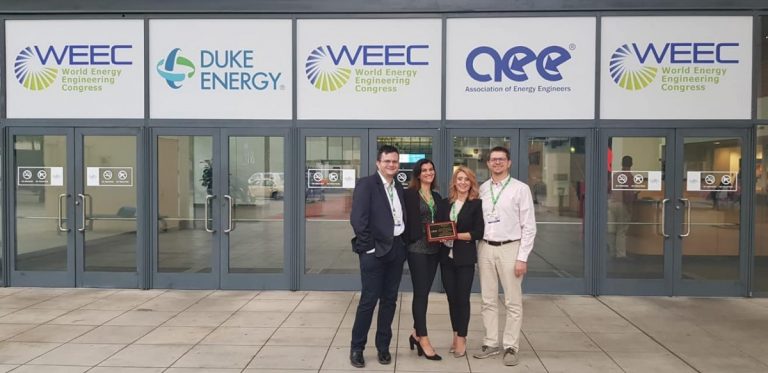 FOTO | Universitatea Tehnică din Cluj-Napoca a fost premiată în cadrul World Energy Engineering Conference (WEEC)