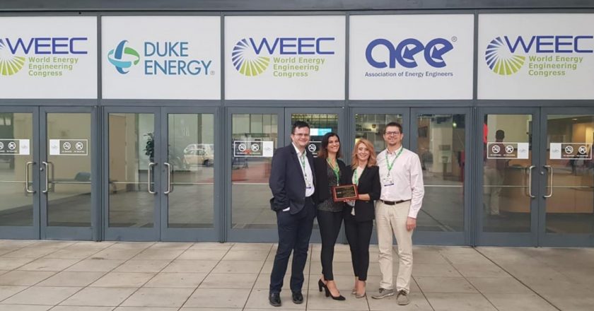 FOTO | Universitatea Tehnică din Cluj-Napoca a fost premiată în cadrul World Energy Engineering Conference (WEEC)