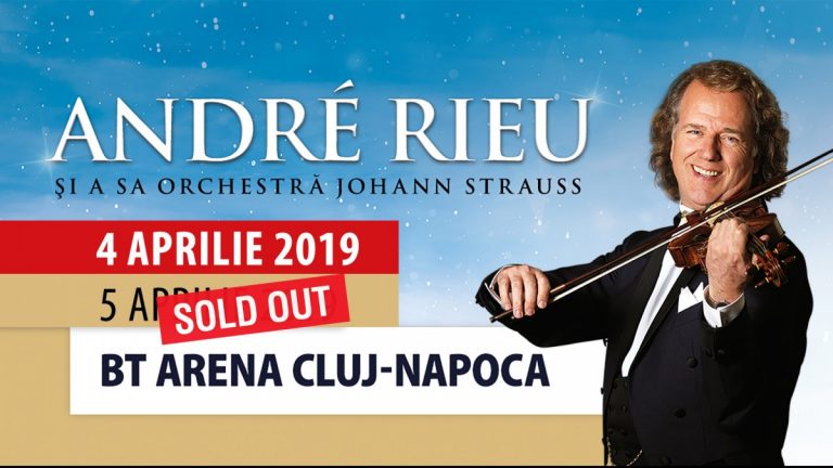 André Rieu susţine încă un concert la Cluj! Cele 7500 de bilete pentru primul concert s-au epuizat în doar trei ore