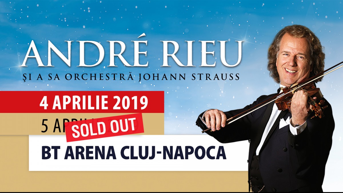 André Rieu susţine încă un concert la Cluj! Cele 7500 de bilete pentru primul concert s-au epuizat în doar trei ore