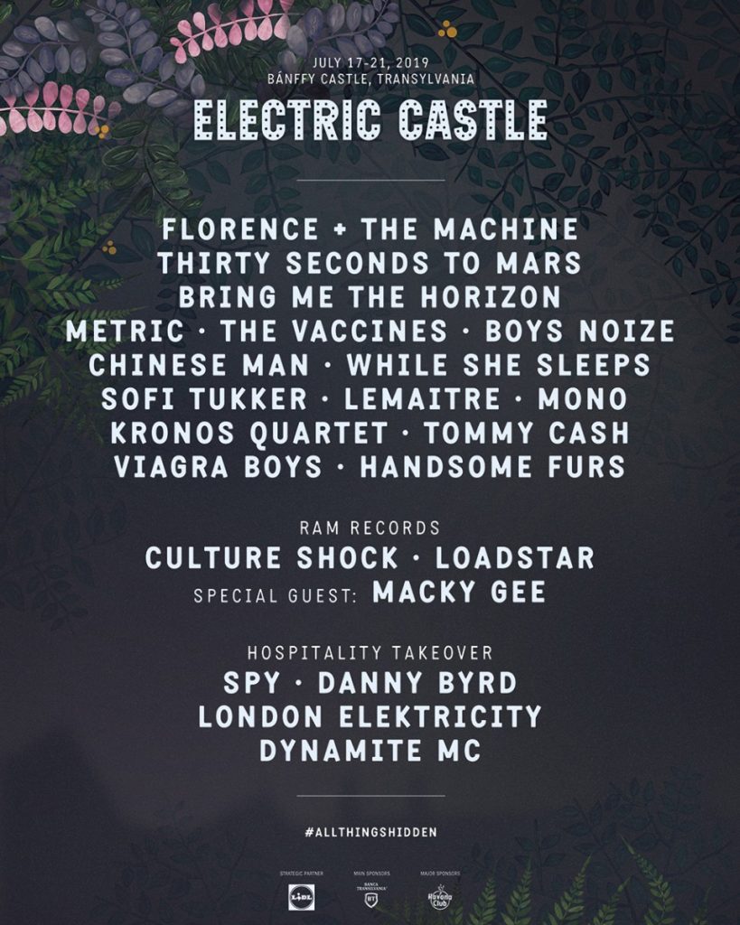 line up electric castle 2019