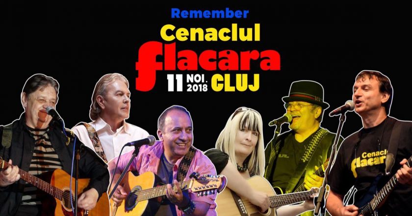 Cenaclul Flacăra revine la Cluj-Napoca | La eveniment vor participa Andrei Păunescu, Mircea Baniciu, Ducu Bertzi, Emeric Imre