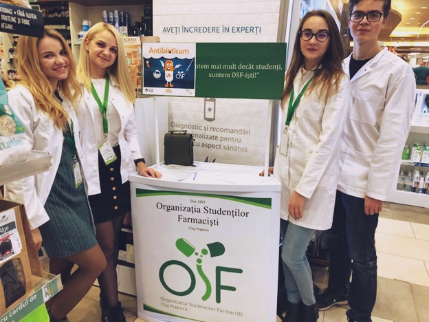 Organizaţia Studenţilor Farmacişti din Cluj-Napoca a demarat Campania Antibioticum