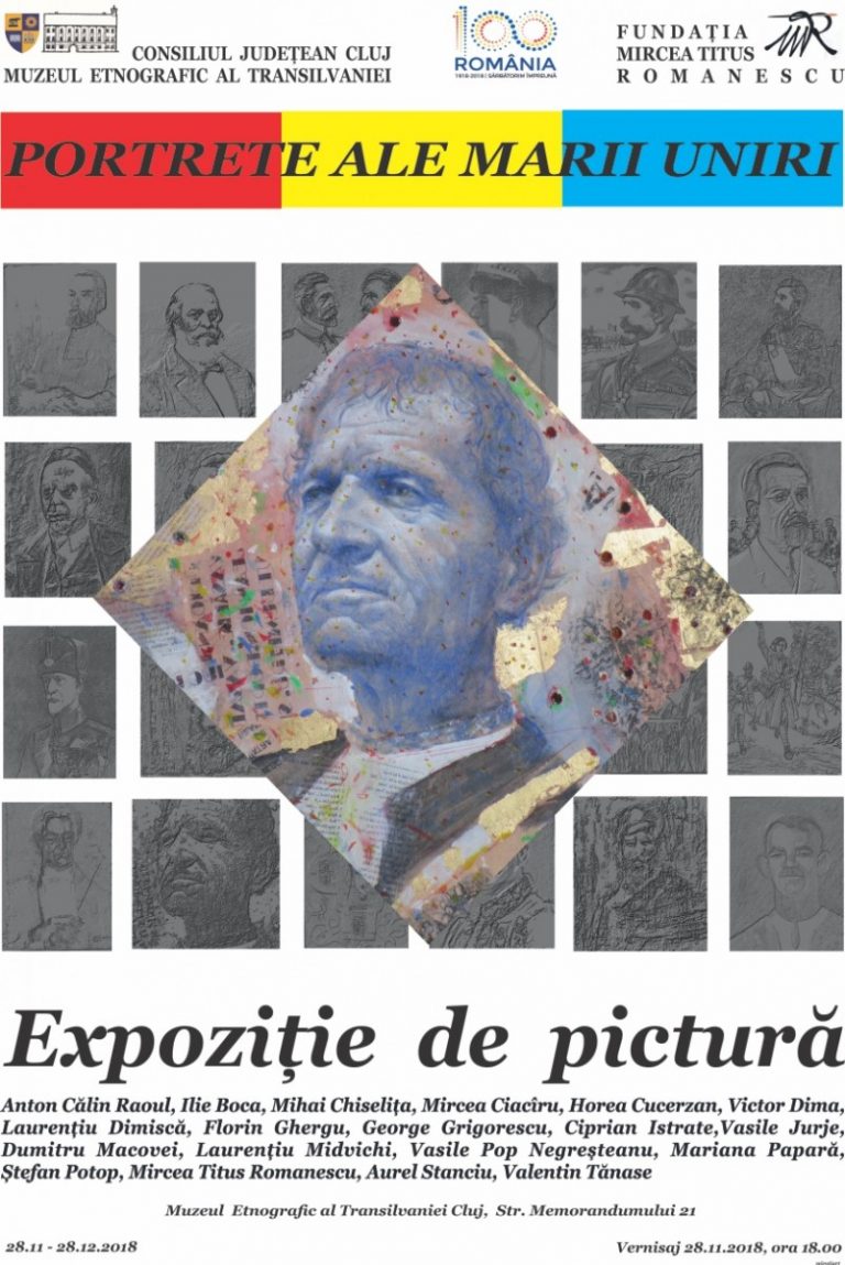 Expoziție la Cluj: portrete ale Marii Uniri