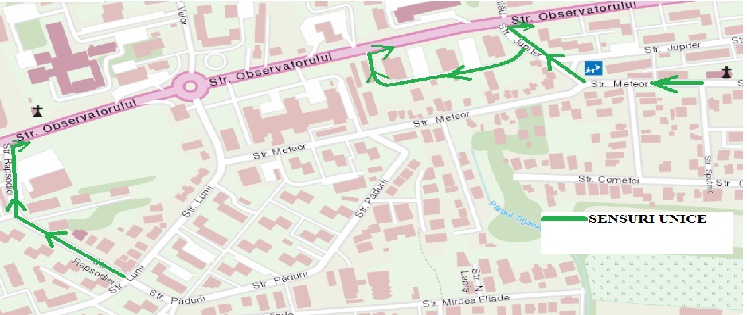 Noi măsuri de circulație pe strada Observatorului din Cluj