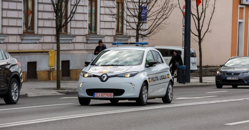 Cluj - primul oraş din România unde Poliţia Locală are maşini electrice