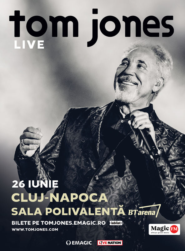 tom jones va concerta la cluj