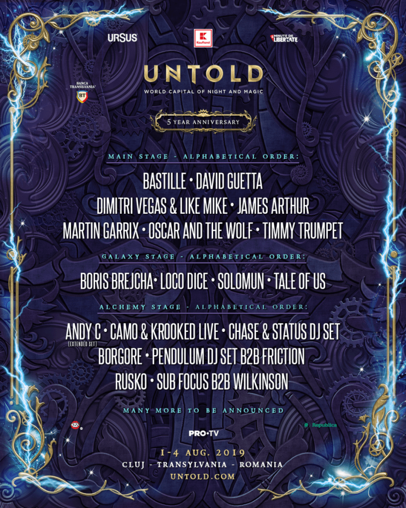 artisti untold 2019