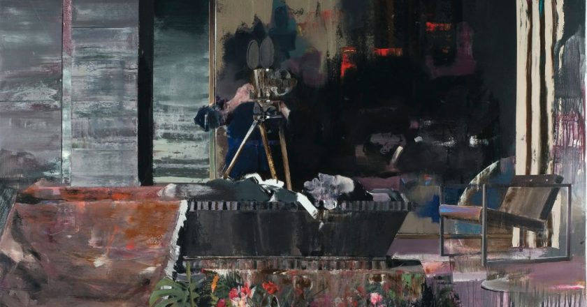 Tabloul „Funeraliile lui Duchamp” semnat de Adrian Ghenie a fost vândut cu 4,3 milioane de lire sterline