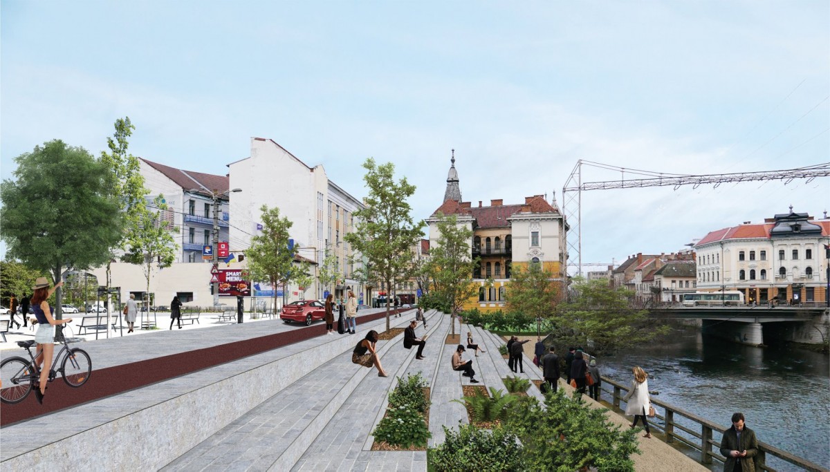 Schimbare totală a malurilor Someșului la Cluj! A fost aprobat un proiect de modernizare în valoare de 35 de milioane de euro