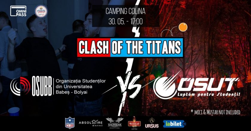 OSUBB versus OSUT | Cele mai mari organizaţii din Cluj se vor întrece în cadrul evenimentului "Clash of The Titans'