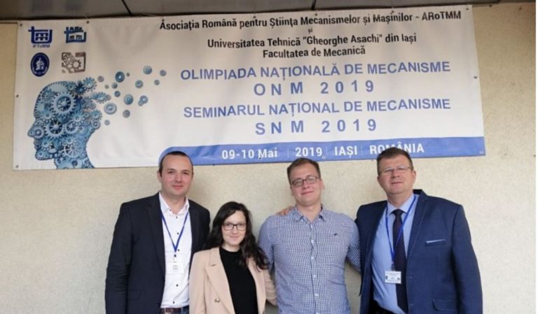 Un student al Universităţii Tehnice din Cluj a câştigat premiul I la Olimpiada Națională de Mecanisme